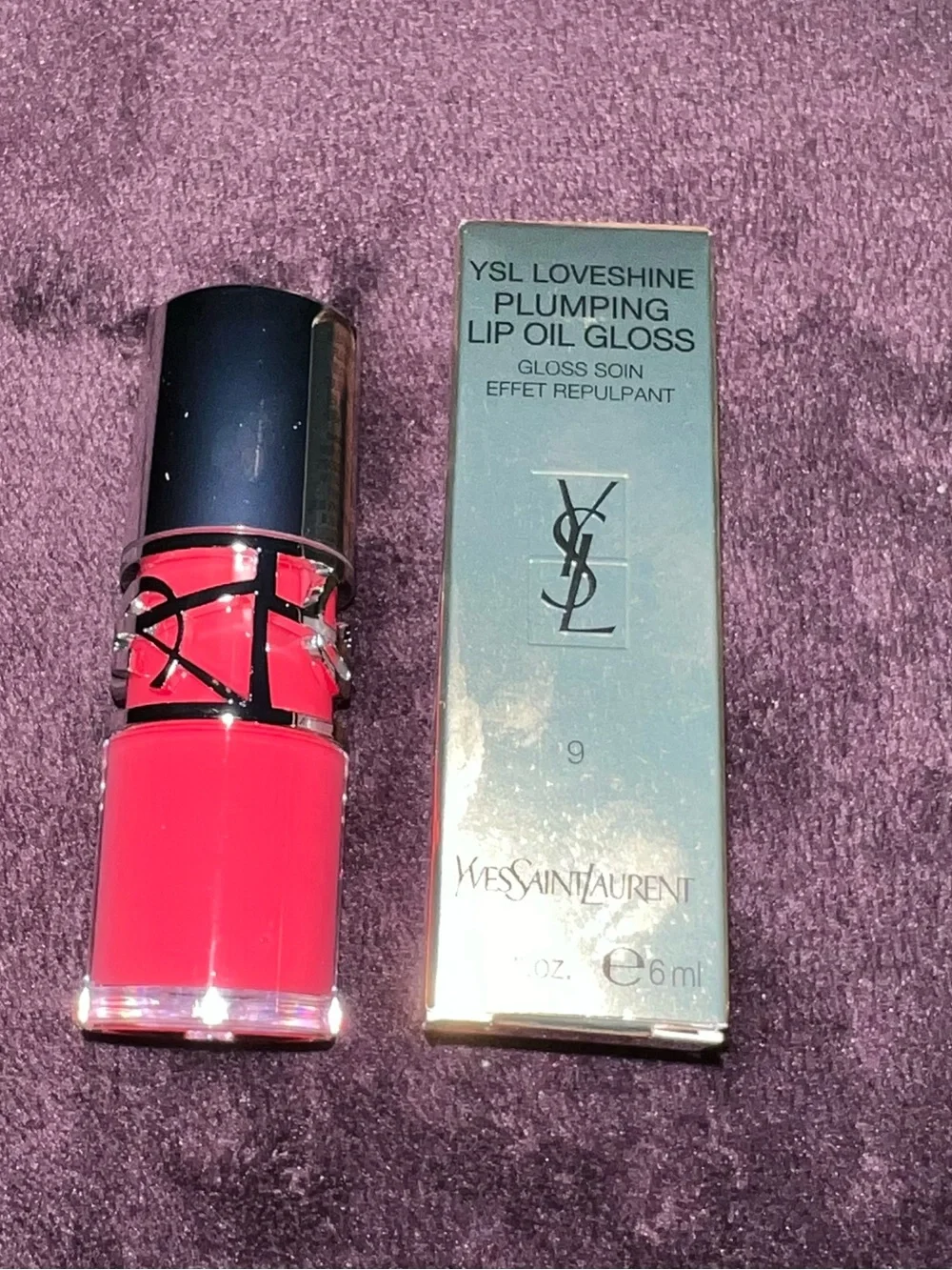 Yves Saint Laurent (YSL) Loveshine Plumping Lip Oil Gloss - Cherry Flash